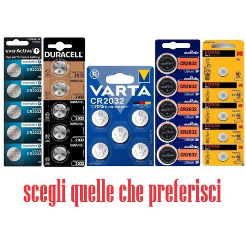 Batteria 2032 2025 - 2016, pila