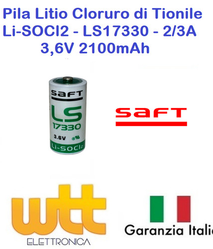 Saft ls17330 batteria - ls17330,