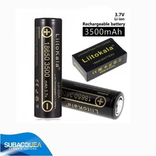 Batteria ricaricabile 650 - ricaricabile, x