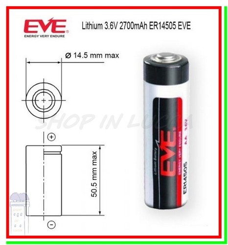 Batteria pila eve 14505 - eve, er