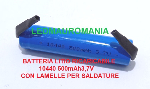 Pila aaa 10440 500 mah - aaa, 3.7v