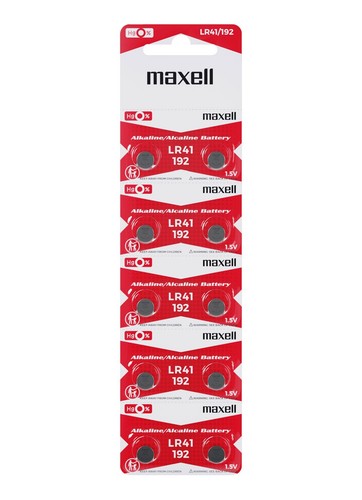 Maxell ag3 lr41 - 10, 1.5v