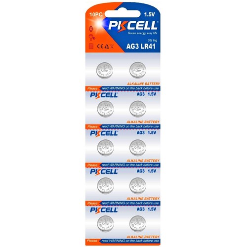 10x pila pkcell ag3 lr41 - pila,
