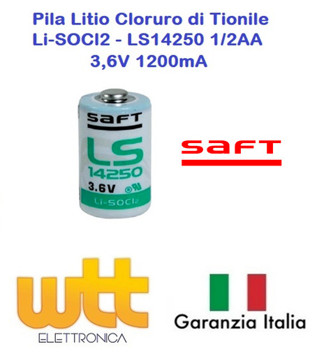 Batteria pila litio aa - batteria,