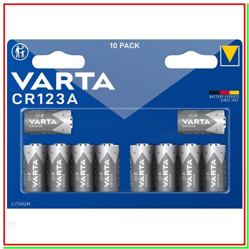 10x pila cr123 - 10x,