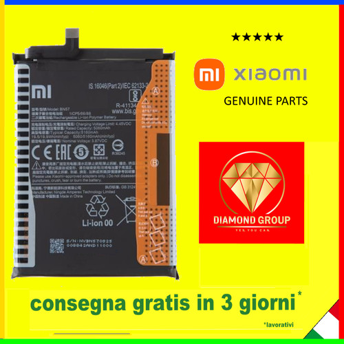 Batteria pila originale - batteria, bn57