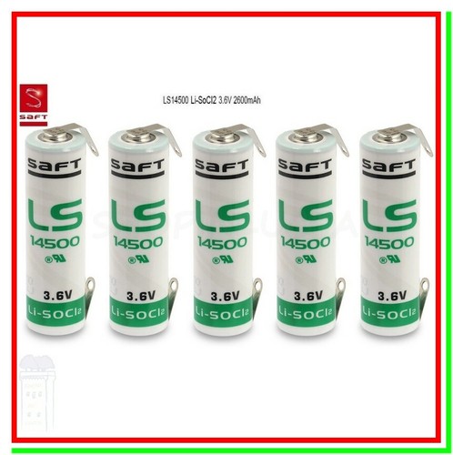 Pila litio saft 14500 - litio,