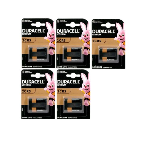 Duracell 245 2cr5 lithium - 5x,