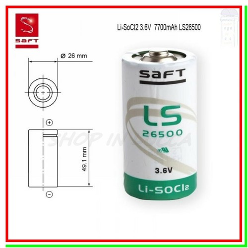 Saft 26500 batteria pila - saft,