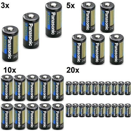 Batterie litio cr0123 dl123 - litio,