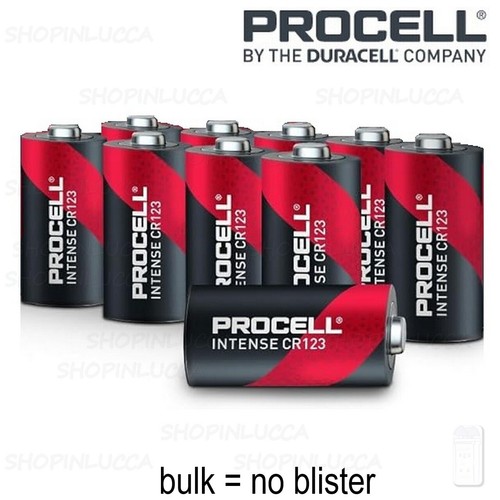 Batteria cr123 litio - 10, 3v