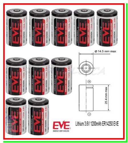 Batterie pile eve 14250 - pile,