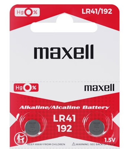 Maxell ag3 lr41 192 - maxell, 1.5v